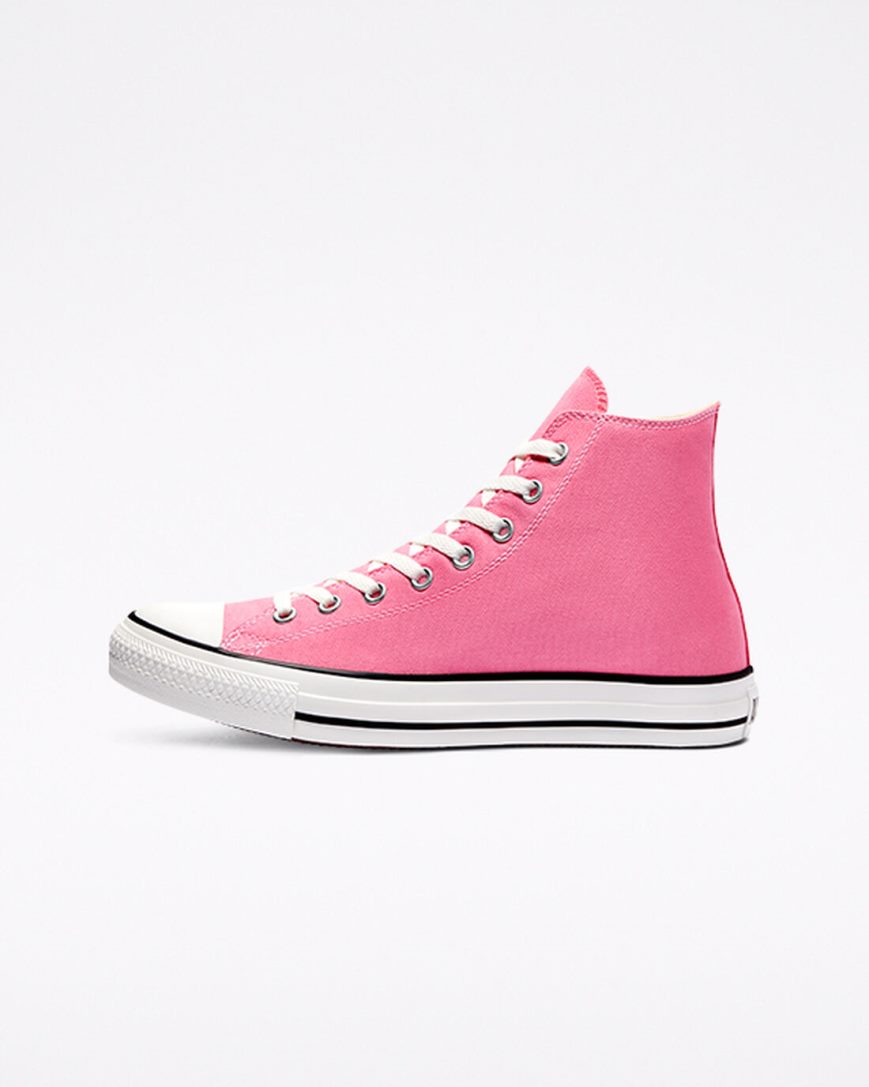 Tenis Converse Chuck Taylor All Star Classicos Cano Alto Masculino Rosa | PT J0514P8